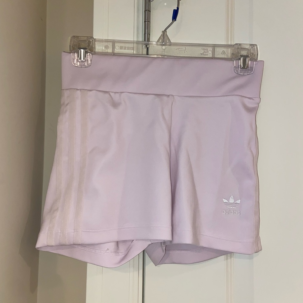 Adidas baby pink shorts